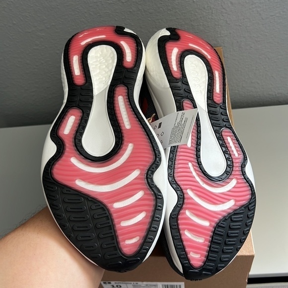 Adidas Womens Supernova 2.0 Running Shoes grey pink size 10 - Picture 4 of 6